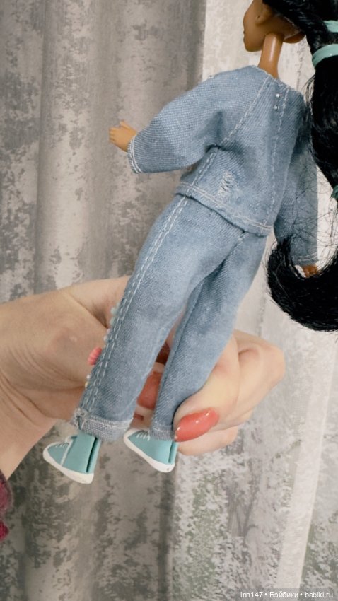 Джинсовый костюм на пижамок или Жу (фото 5)