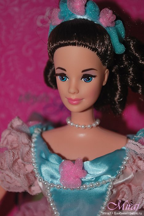 BARBIE -"GREAT ERAS COLLECTION"1850's SOUTHERN BELLE (фото 3)