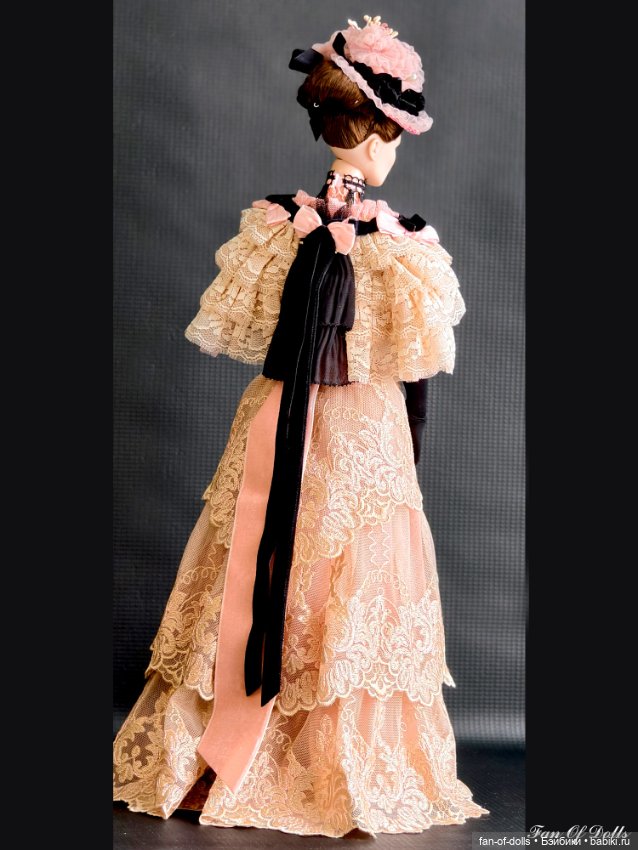 Костюм в стиле модерн "Актриса" для кукол Тоннер 40 см (фото 2)