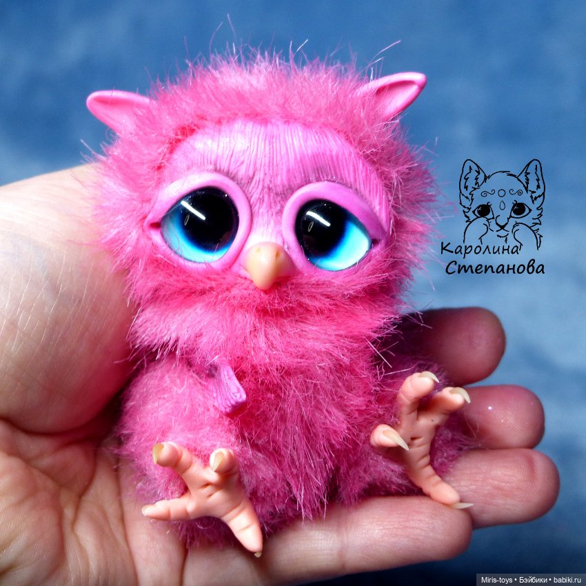Совенок Пинки — Авторские игрушки (фото 3)