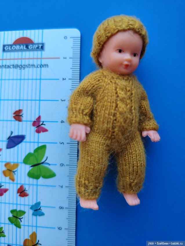 Пупсик Tebu, в комплекте ручной работы (фото 3)