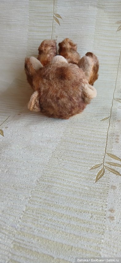 Мишка ГДР опилочный старинный (фото 3)