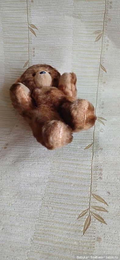 Мишка ГДР опилочный старинный (фото 4)