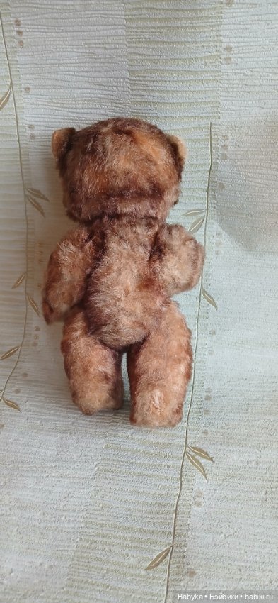 Мишка ГДР опилочный старинный (фото 2)