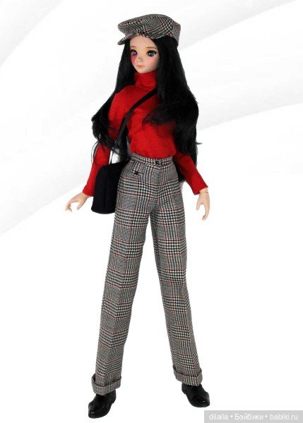 Выкройка PDF в натуральную величину / брюки, водолазка, кепка для куклы 1/3 BJD Smart Doll рост 60см (фото 4)