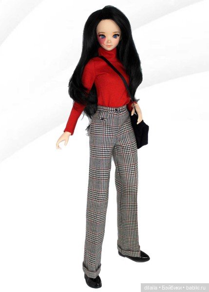 Выкройка PDF в натуральную величину / брюки, водолазка, кепка для куклы 1/3 BJD Smart Doll рост 60см (фото 2)