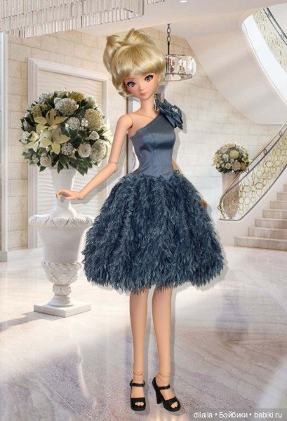 Выкройка PDF в натуральную величину / лиф и юбка (в 2-х видах) для куклы 1/3 BJD Smart Doll рост 60 (фото 3)