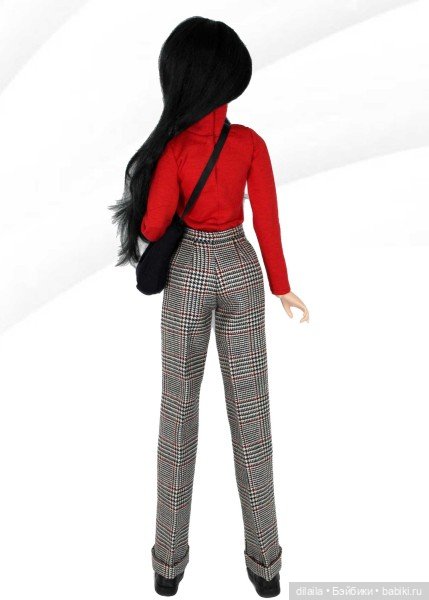 Выкройка PDF в натуральную величину / брюки, водолазка, кепка для куклы 1/3 BJD Smart Doll рост 60см (фото 3)