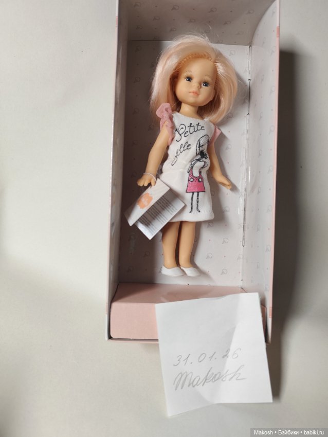 Кукла от Паола Рейна (Paola Reina), заводское имя Елена, ростом 21см (фото 4)