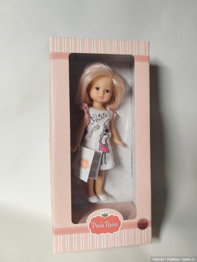 Кукла от Паола Рейна (Paola Reina), заводское имя Елена, ростом 21см (фото 3)