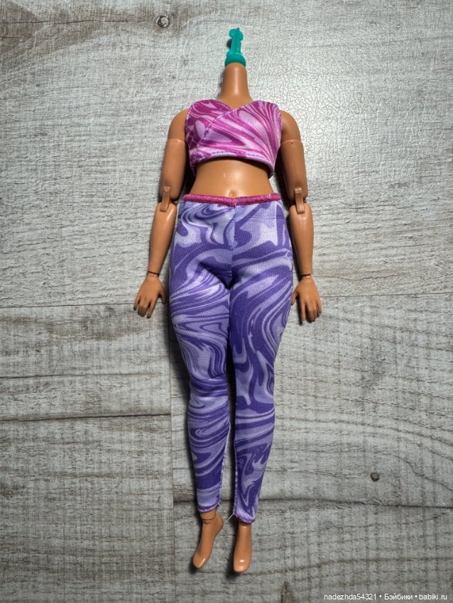 Тело в аутфите Барби йоги "Безграничные движения" пышки 2024 год (2)