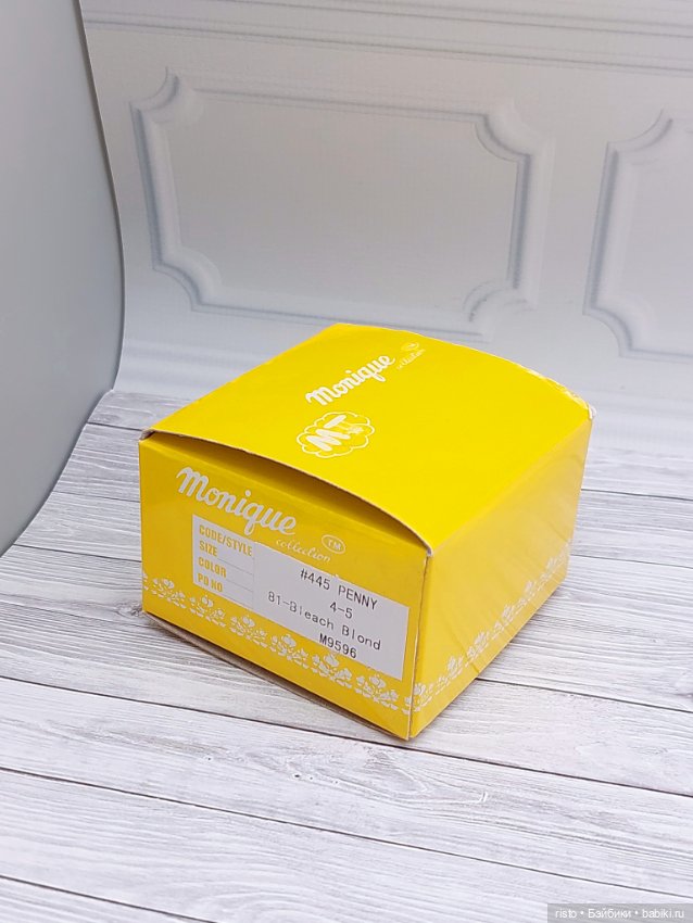 Парики Monique маленькие размеры RD4, 4-5, 5-6 (фото 4)