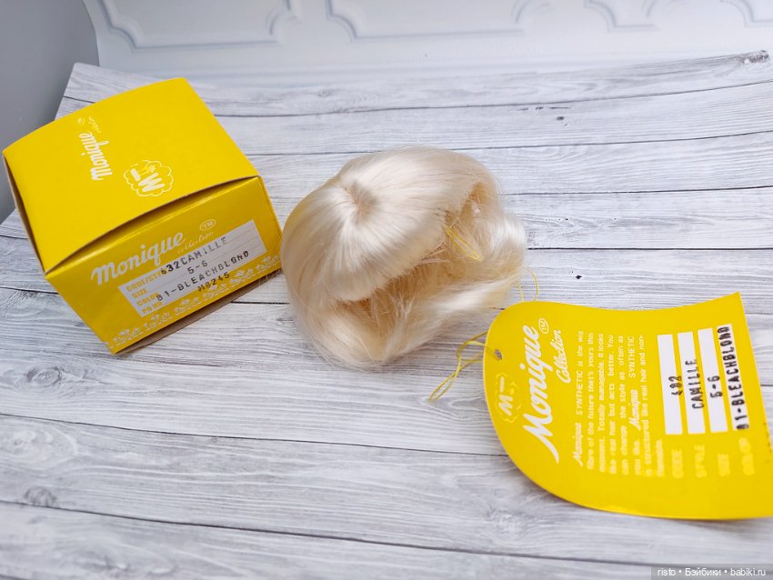 Парики Monique маленькие размеры RD4, 4-5, 5-6 (фото 10)