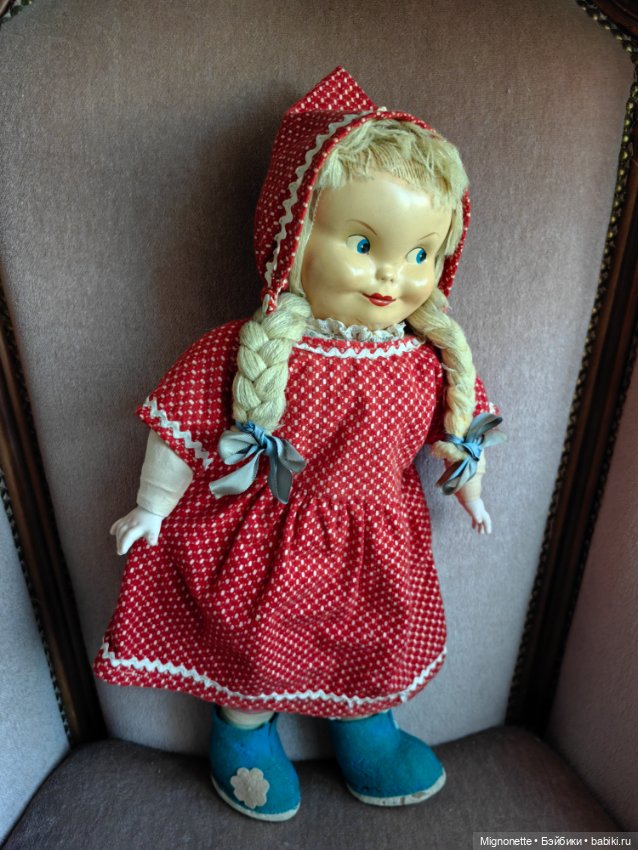 Красная Шапочка — Винтажные куклы и игрушки детства