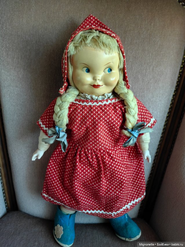 Красная Шапочка — Винтажные куклы и игрушки детства
