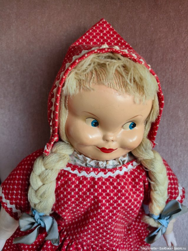 Красная Шапочка — Винтажные куклы и игрушки детства