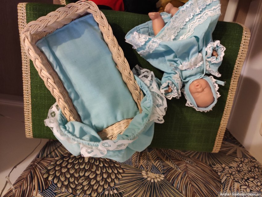 Лот кукол Anne Geddes и сплюшка в кроватке (фото 5)