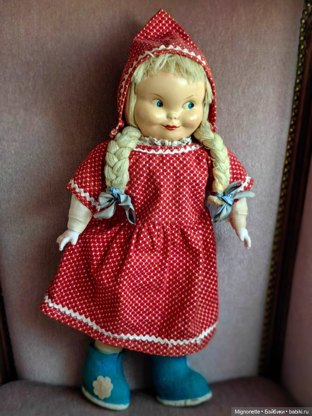 Красная Шапочка — Винтажные куклы и игрушки детства