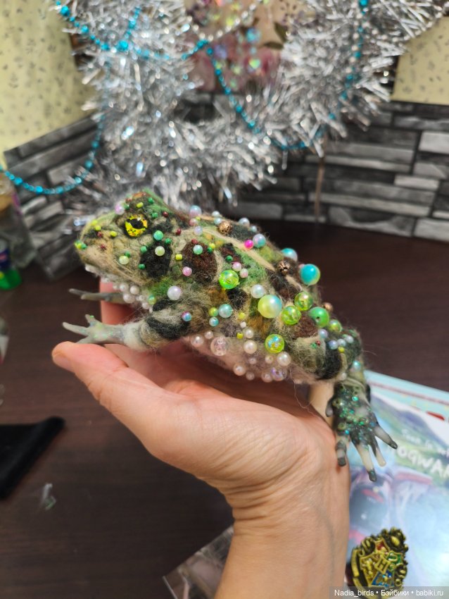 Жаба Тревор — Авторские игрушки (фото 8)