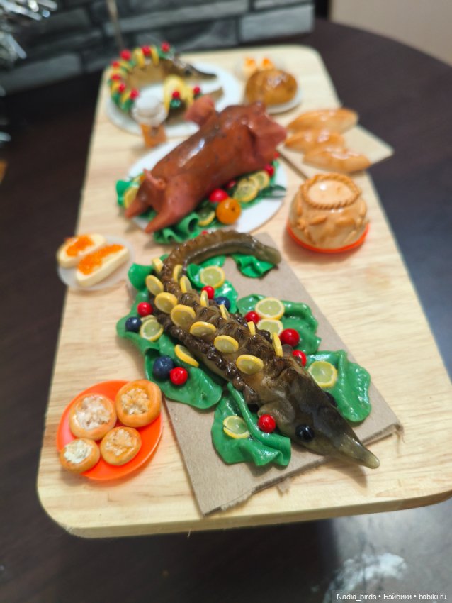 Большой набор мини-еды в русском стиле (фото 7)