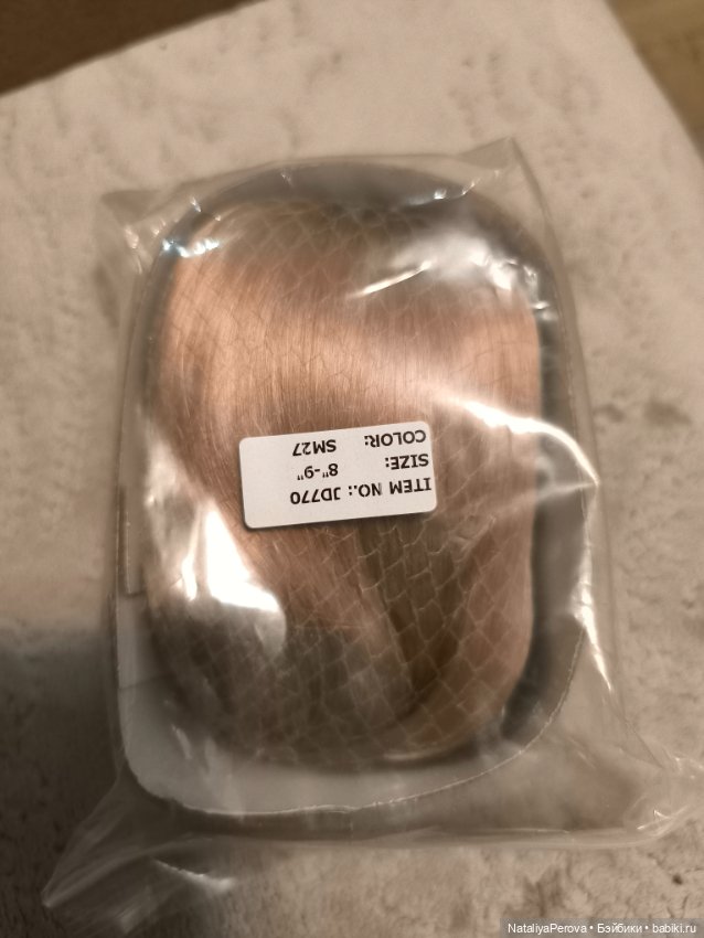 Продам парик, размер 8 - 9, цвет sm27 для кукол Ruby Red и др (фото 2)