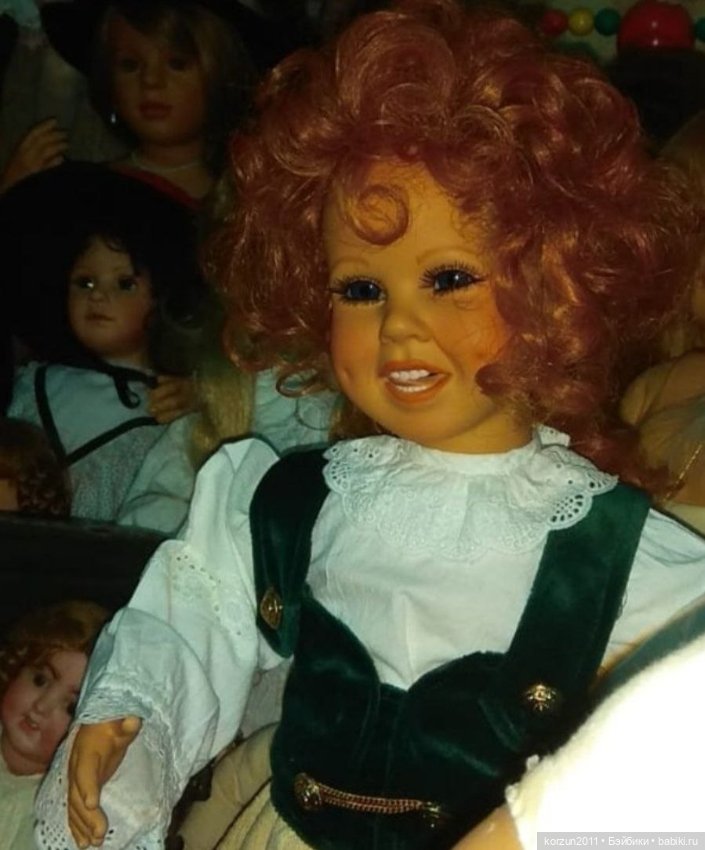 Фарфоровая кукла ручной работы уникат (фото 3)