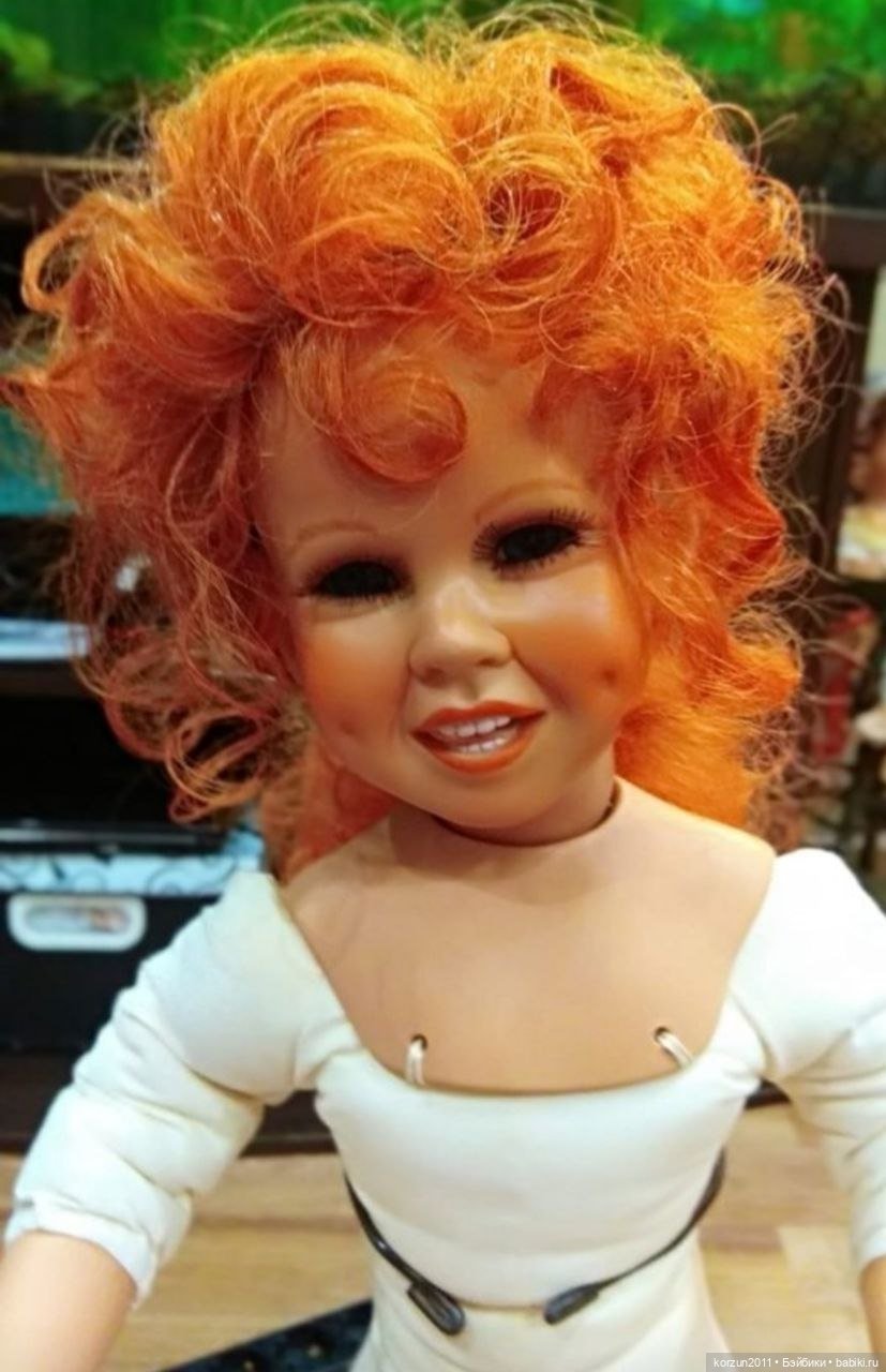 Фарфоровая кукла ручной работы уникат (фото 4)