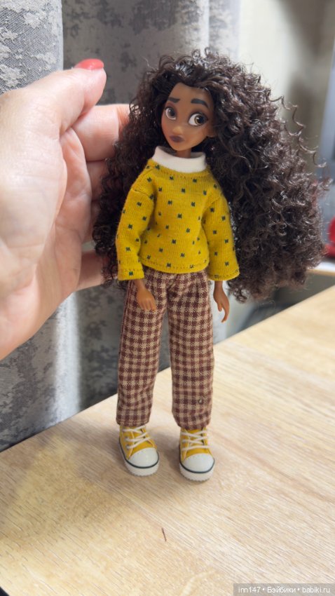 Брючки из фактурного хлопка на пижамок (фото 4)