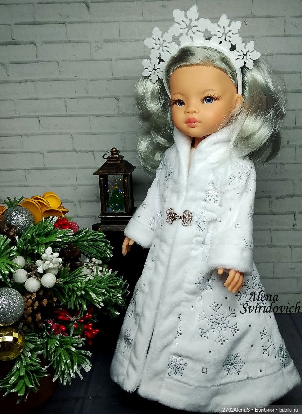 Шубка Снегурочки для Паола Рейна (фото 3)
