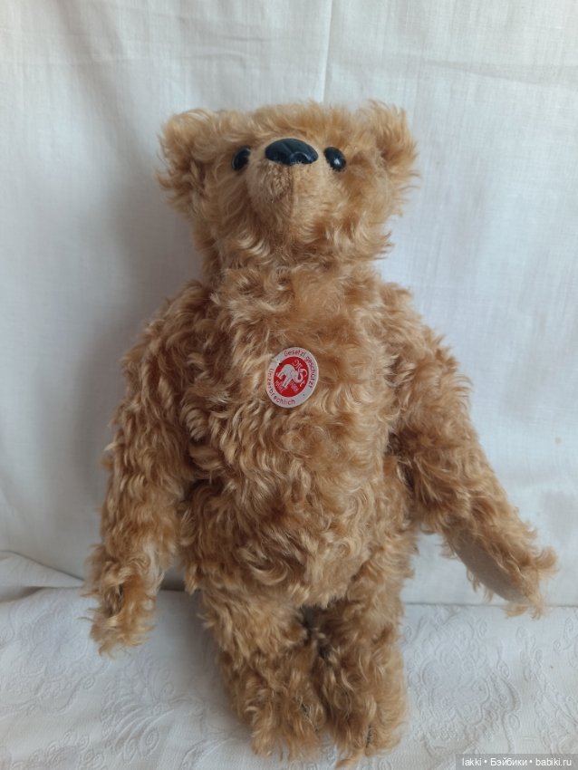 Медведь Steiff Германия — Винтажные куклы и игрушки детства