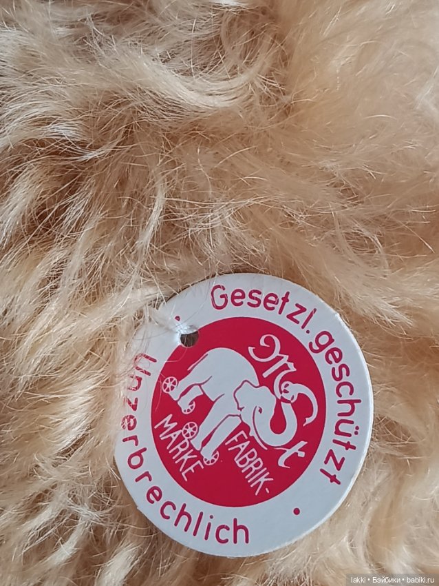 Медведь Steiff Германия — Винтажные куклы и игрушки детства (фото 4)