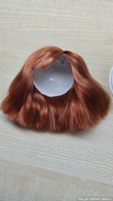 Рыжий парик — Парики для BJD (фото 3)