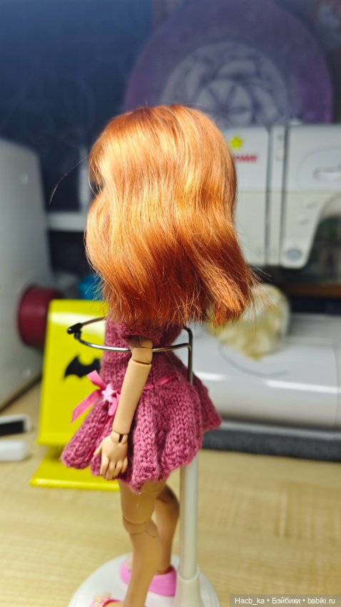 Рыжий парик — Парики для BJD (фото 2)