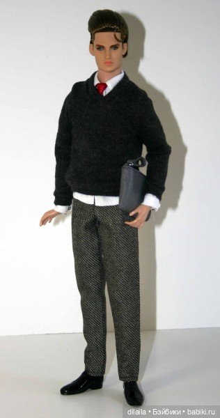 Выкройка PDF в натуральную величину / рубашка, джемпер, брюки для куклы-мужчины Integrity Monarch (фото 3)
