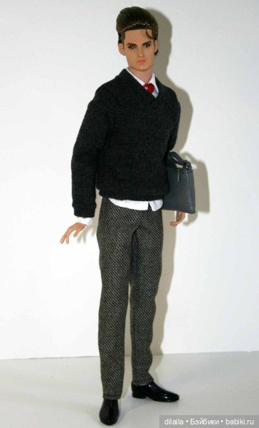 Выкройка PDF в натуральную величину / рубашка, джемпер, брюки для куклы-мужчины Integrity Monarch (фото 2)