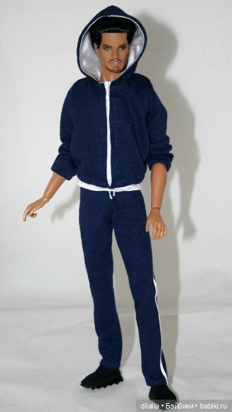 Выкройка PDF в натуральную величину /майка, куртка, брюки, шорты для куклы-мужчины Integrity Monarch (фото 4)