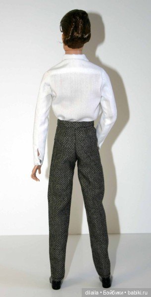 Выкройка PDF в натуральную величину / рубашка, джемпер, брюки для куклы-мужчины Integrity Monarch (фото 5)