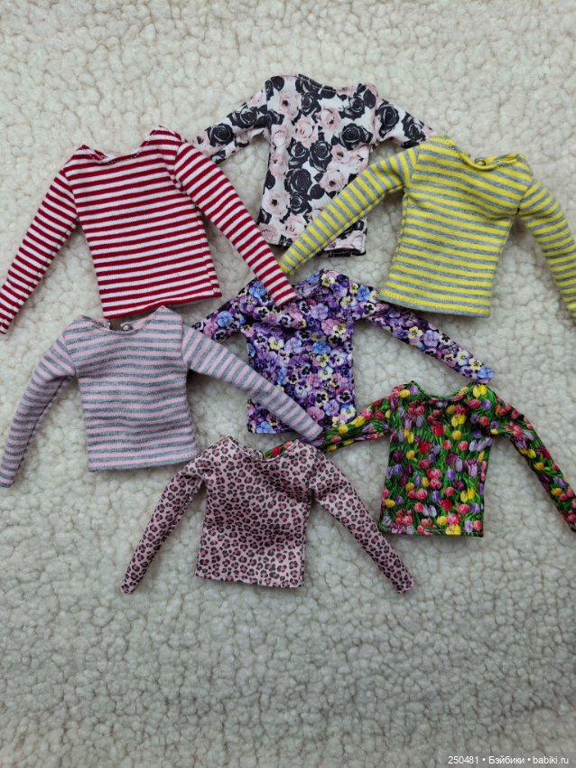 Кофточки на барби — Одежда для кукол