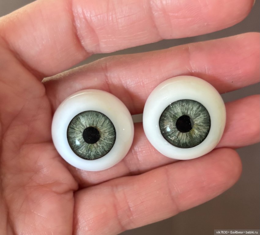 Глазки для кукол полусферы (фото 2)