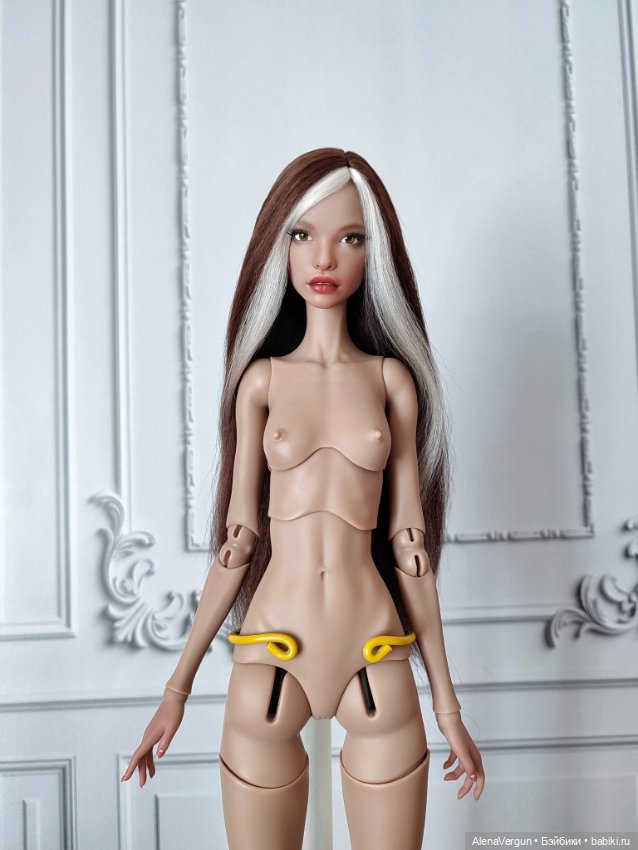 Парики альпака 11.5-12 для авт.кукол