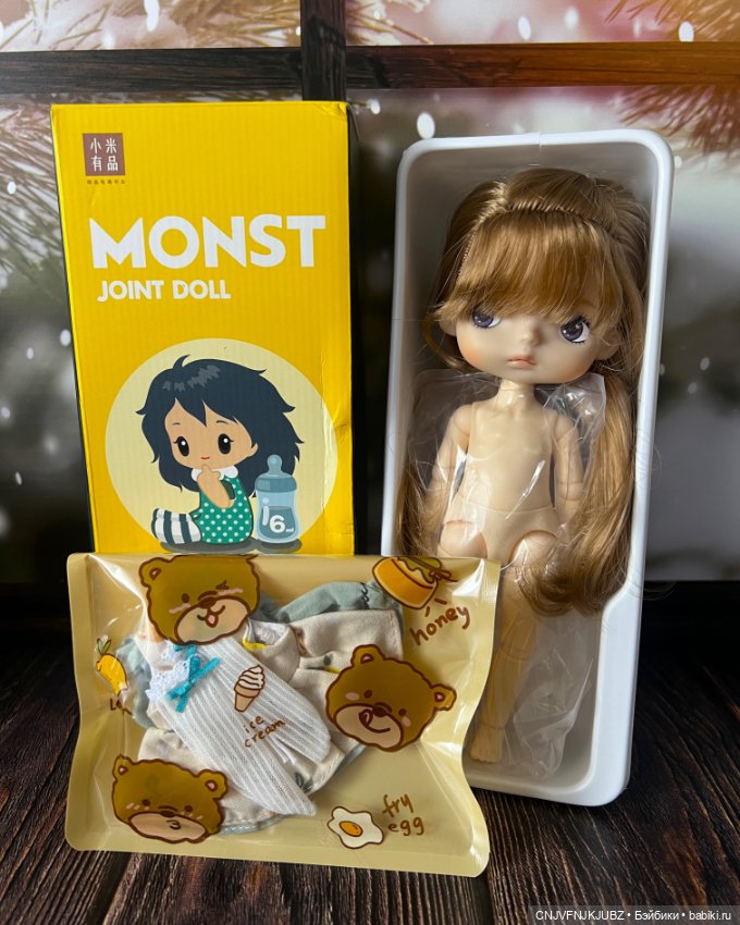 Шарнирная куколка из серии Хiaomi Monst (фото 5)