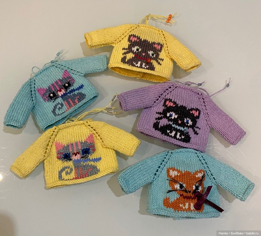 Кофточки для Монст Monst и похожих кукол (фото 4)