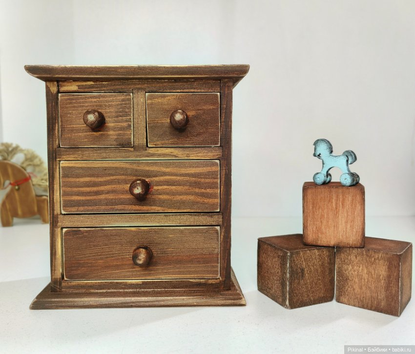 Комод) — Кукольная мебель (фото 8)