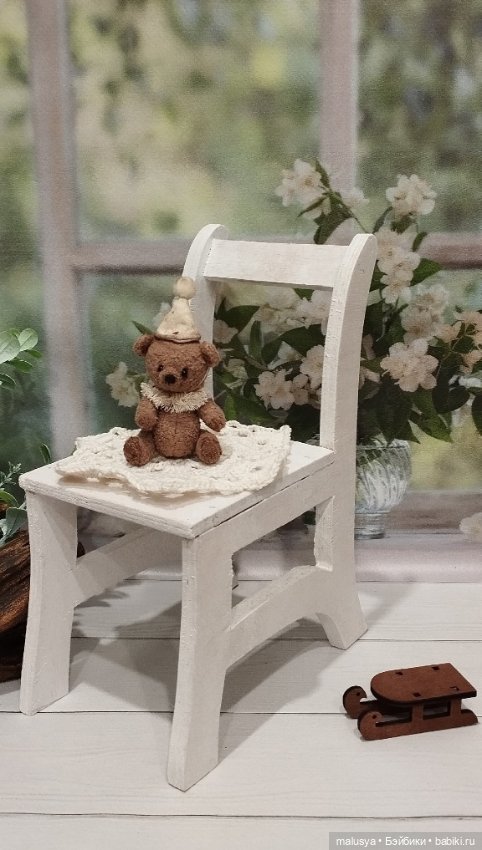 Мишка Тедди,игрушка для куклы (фото 7)