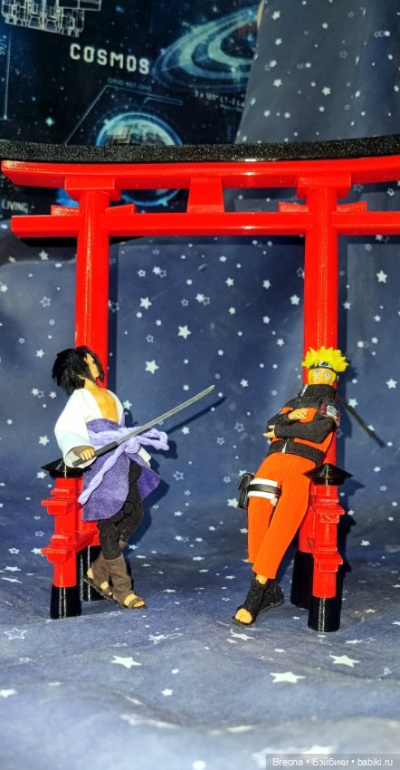 Саске Учиха от 3д-БЖД — Авторские куклы (фото 4)