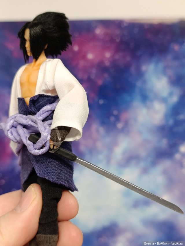 Саске Учиха от 3д-БЖД — Авторские куклы (фото 3)