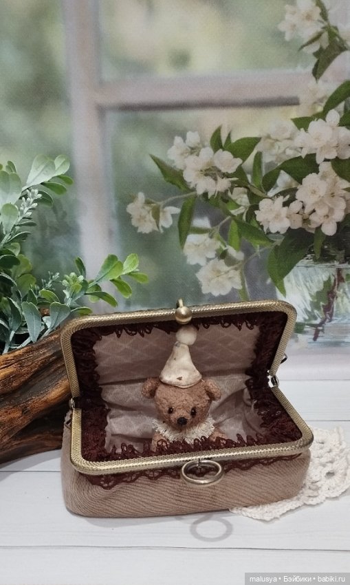 Мишка Тедди,игрушка для куклы (фото 4)