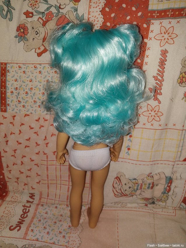 Каталина Mariquita Perez бирюза кукла #2 винил 32 см (фото 3)