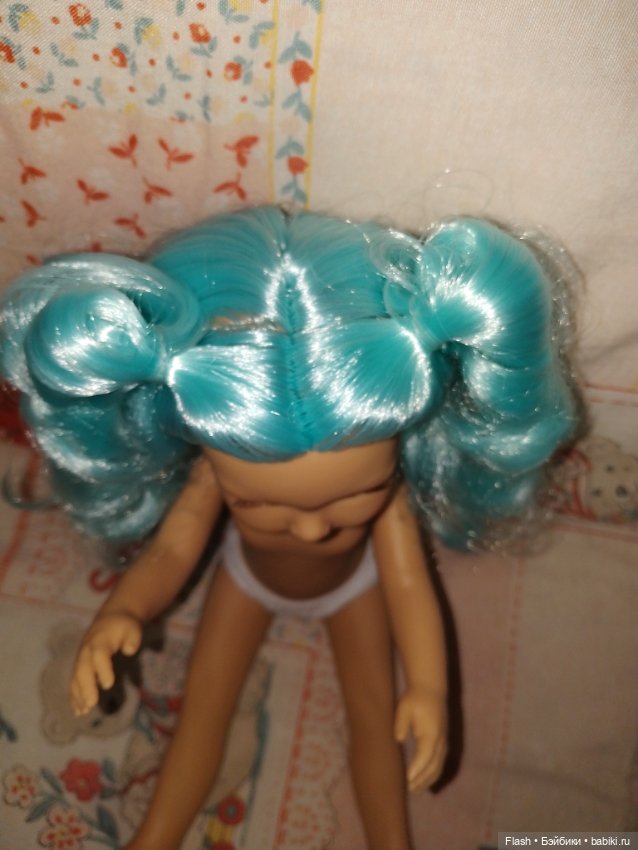 Каталина Mariquita Perez бирюза кукла #2 винил 32 см (фото 5)