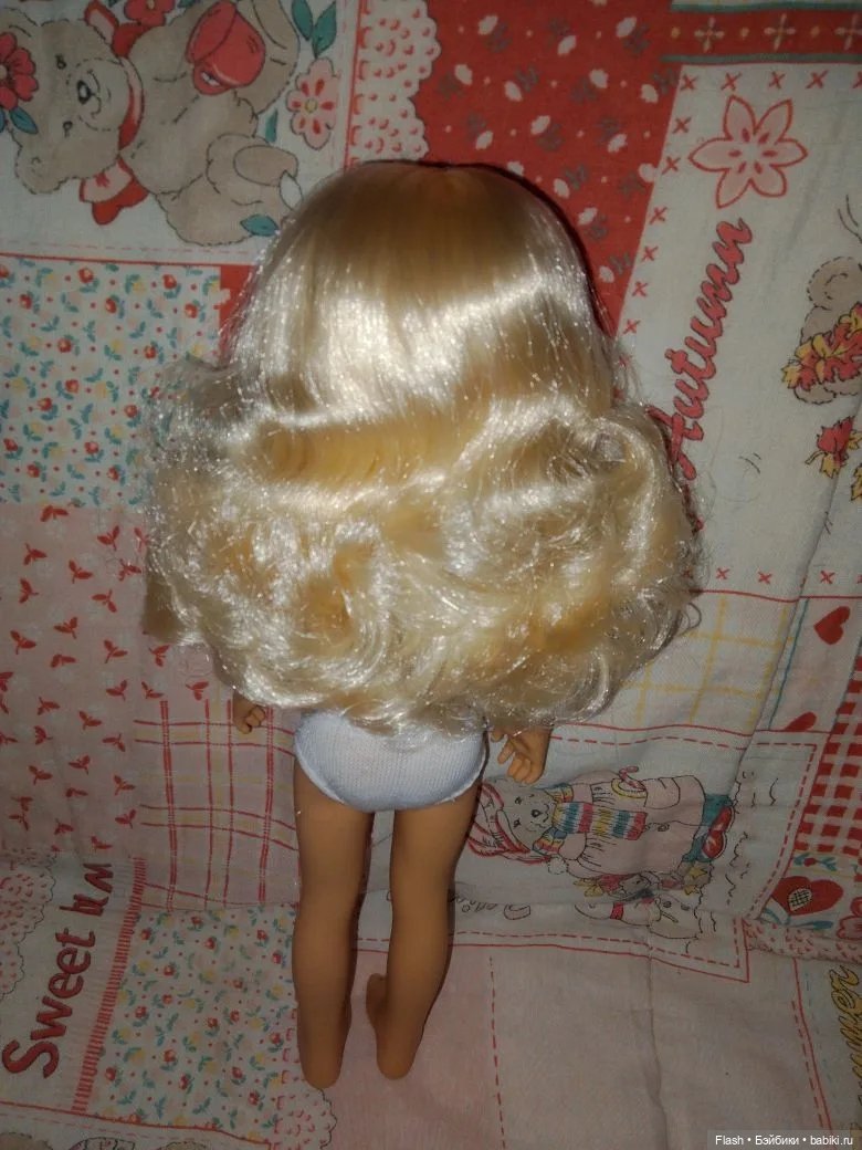 Каталина Mariquita Perez блондинка кукла #3 винил 32 см (фото 6)